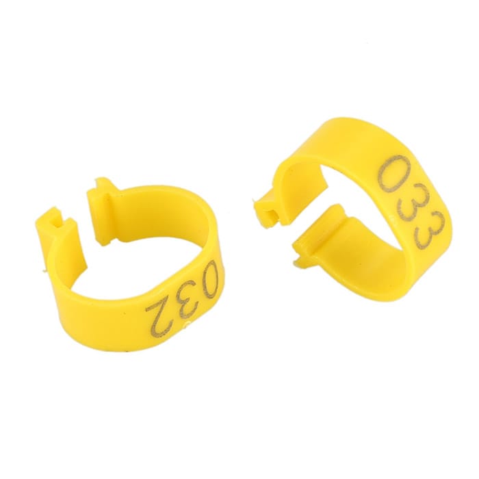 Poultry Leg Ring Yellow