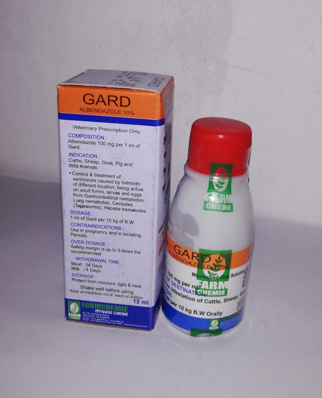 Albendazole 10%,15ML