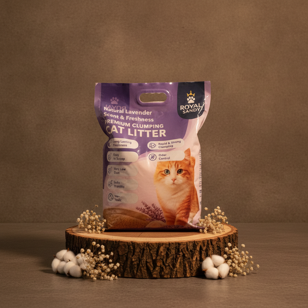 Cat Litter 5L lApple I Coffee I Lavener I Rose I Lemon / Cat Litter l Clumping Cat Litter