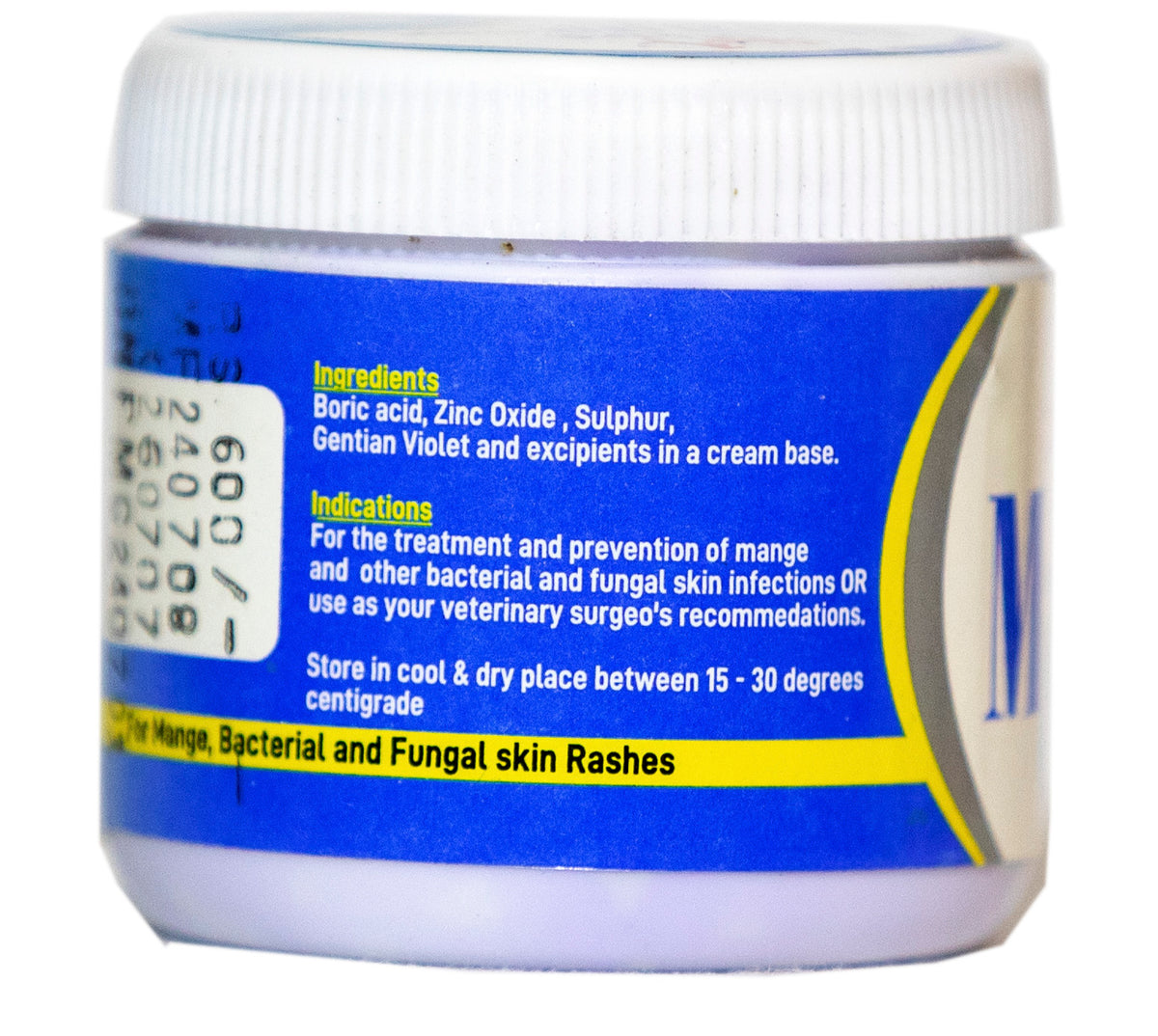 Mange Cream -Treatment for Bacterial and Fungal skin Rashes./ மாங்கே கிரீம் / මාංගේ ක්රීම්