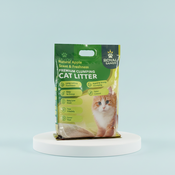 Royal Sandy Cat Litter Lavender 5L l Litter Clumping 5L l Litter Bentonite 4kg l Cat Litter Quality