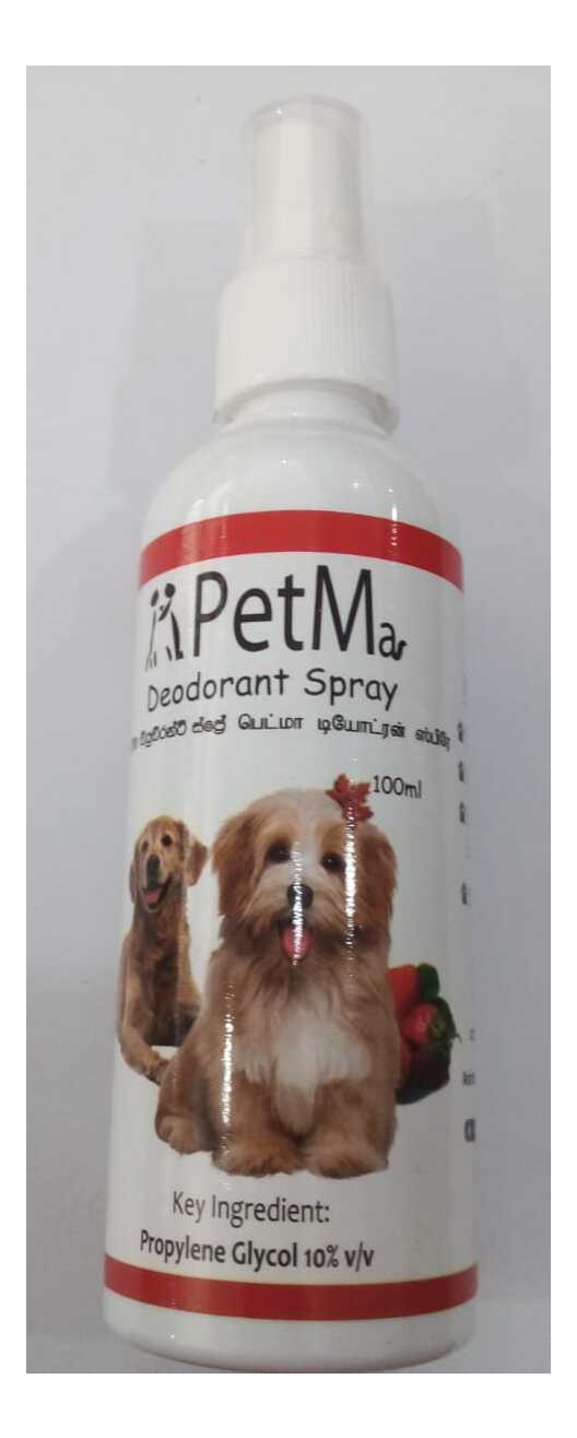 Petmas Deodorant Spray